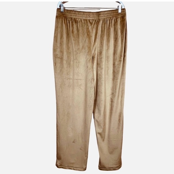 SKIMS Velour Track Pants Gold Womens size 2XL - Picture 4 of 9